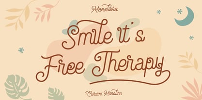 Monalibra Font Poster 8