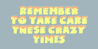 Crazy Fever Font Poster 7