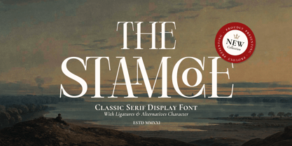 Stamcoe Font Poster 1