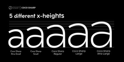 Coco Sharp Font Poster 6