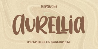 Aurellia Font Poster 1