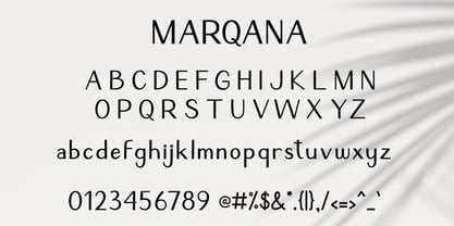 Marqana Font Poster 9