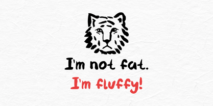 Fluffy Tiger Police Poster 2
