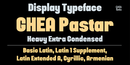 GHEA Pastar Font Poster 1