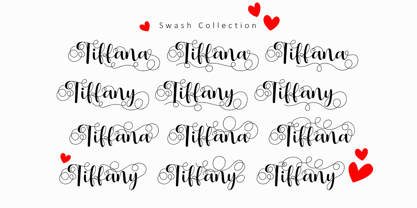 Hello Tiffany Font Poster 8