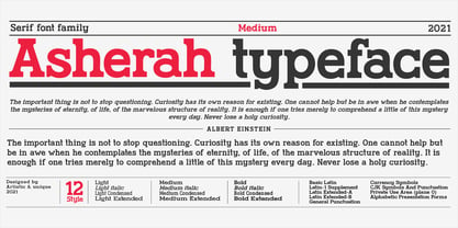 Asherah Font Poster 6