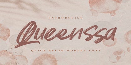 Queenssa Font Poster 1