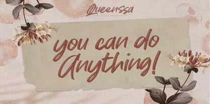 Queenssa Font Poster 8