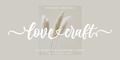 Love Craft Fuente Póster 1