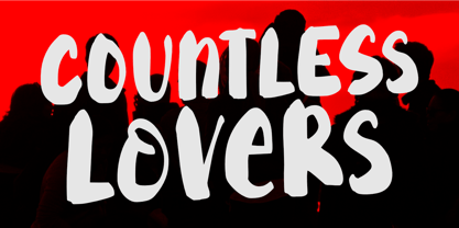 Countless Lovers Font Poster 1