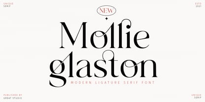 Mollie Glaston Font Poster 1
