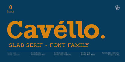 Cavello Font Poster 1