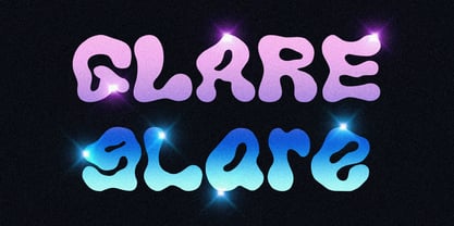 Aurora Lights Font Poster 8