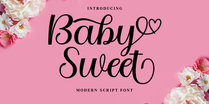 Baby Sweet Fuente Póster 1