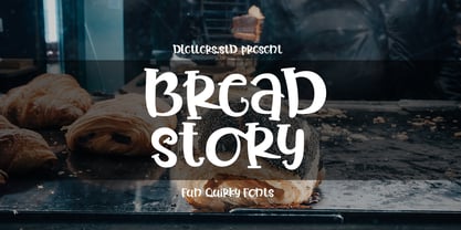 Bread Story Font Poster 1