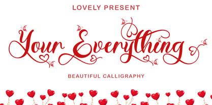 Your Everything Font Poster 1
