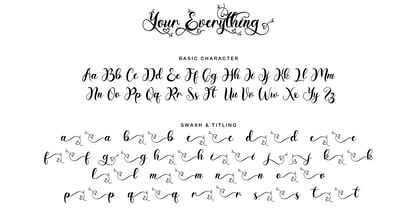 Your Everything Font Poster 7