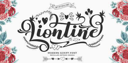 Liontine Script Police Poster 1