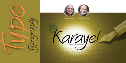 Karayel Handwritten Font Poster 6