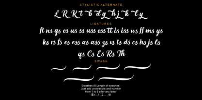 The Keandro Font Poster 8