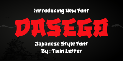 DASEGO Font Poster 1