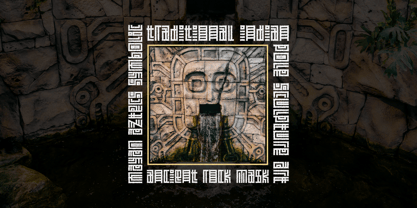 Ancient Totem Two Font Poster 2