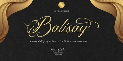 Balisay Font Poster 1