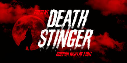 Death Stinger Horror Fuente Póster 1