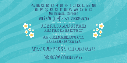 Ohmayes Font Poster 9
