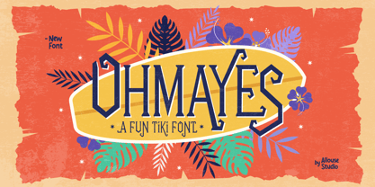 Ohmayes Font Poster 1