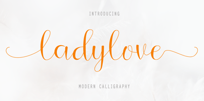 Ladylove Font Poster 1