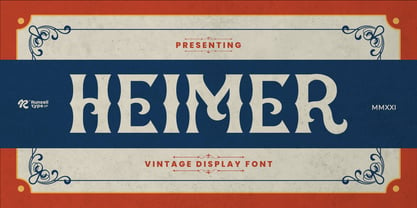 Heimer Font Poster 1