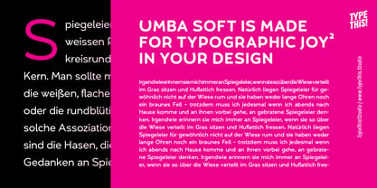 Umba Soft Font Poster 12