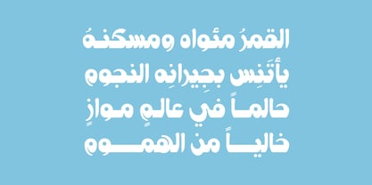 Hemmah Arabic Font Poster 6