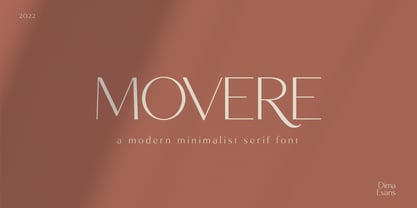 Movere Font Poster 1