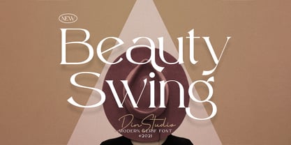 Beauty Swing Font Poster 1