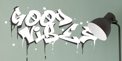 Roadart Grafiti Font Poster 2