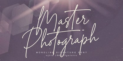 Master Photograph Fuente Póster 1
