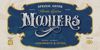 Mooners Font Poster 1