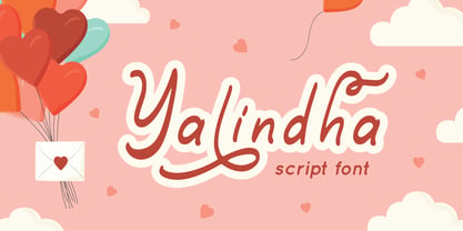 Yalindha Font Poster 1