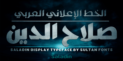 SF Saladin Font Poster 14