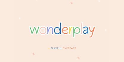 Wonderplay Font Poster 1