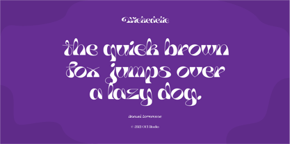 Wickedelic Font Poster 5