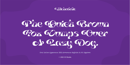 Wickedelic Font Poster 7