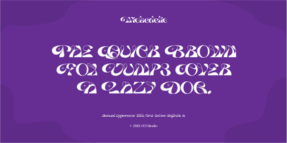 Wickedelic Font Poster 6