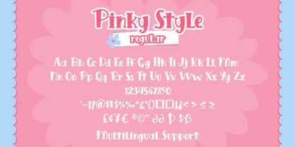 Pinky Style Font Poster 7
