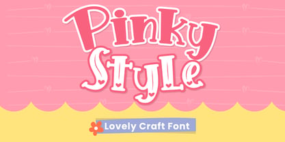 Pinky Style Font Poster 1