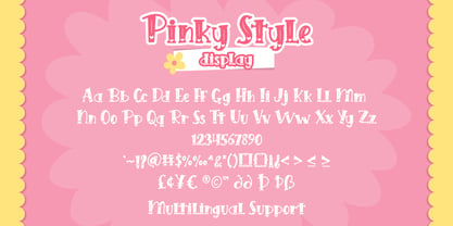 Pinky Style Font Poster 6