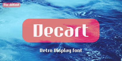 Decart Font Poster 1