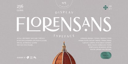 Florensans Font Poster 1